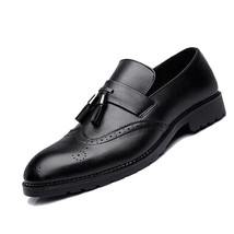 Men Formal Men&#39;s Business Dress Brogue Shoes For Wedding Party Microfiber Leathe - £56.27 GBP