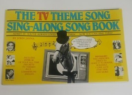 The TV Theme Song Sing-Along Song Book by John Javna - Vintage 1984 - £11.50 GBP