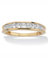 PALM BEACH BY SETA 14K GOLD ANNIVERSARY BAND - $40.85 CAD