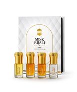 Misk Rijali Gift Set for Unisex Pack of 4x (3ml each) | Ajmal | DHL Expr... - €80,84 EUR