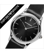 Emporio Armani Swiss ARS7012 Black Sunray Dial Black Strap SS Watch $695 - £168.78 GBP