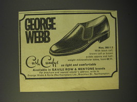 1964 George Webb Nos. 560/1/2 Shoes Ad - Cush Cumfys so light and comfortable - $18.49