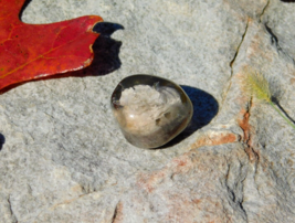 Lodolite Rare Scenic World Smoky Quartz Crystal with Rutile for Meditation - £16.16 GBP