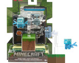 Minecraft Build-A-Portal Magic Mobs 3.25&quot; Figure with Sword &amp; Cookie NIP - £17.46 GBP