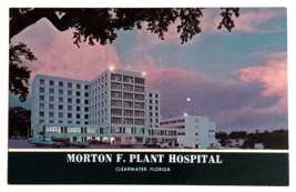 Morton F Plant Hospital Sunset Clearwater Florida FL Koppel UNP Postcard... - $4.99