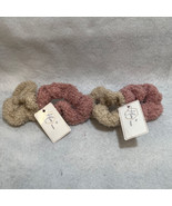 2X2 Hive and Co. Cozy Comfort Hair Scrunchies Hair Ties 3.5 × 3.5 in Pin... - $2.48