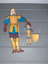 1996 The Hunchback of Notre Dame action Figure Doll PHOEBUS Lot of 2 Disney - £8.66 GBP