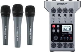 Sennheiser E835 Microphone, Pack Of 3, Along With Zoom Podtrak P4, Sound... - $519.98