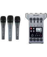 Sennheiser E835 Microphone, Pack Of 3, Along With Zoom Podtrak P4, Sound... - £410.82 GBP