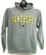 University of Pittsburgh Panthers Grey Hooded Sweatshirt Large - £19.93 GBP