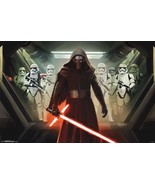 FORCE AWAKENS MOVIE POSTER ~ KYLO REN HALL TROOPERS 22x34 Star Wars Epis... - $9.00