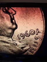 ½ Half Dollar Franklin Silver Coin 1960 D Denver Mint 50C KM#199 - $16.33
