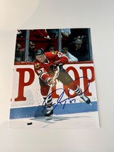 Jeremy Roenick AUTO CHGO Blackhawks  8x10 photo - $59.39