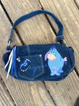 Disney Vintage Y2K Eeyore Denim Small Shoulder Handbag Purse - £10.07 GBP