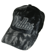 Dallas City Name Tie Dye Summer Mesh Adjustable Baseball Cap (Black) - £13.54 GBP