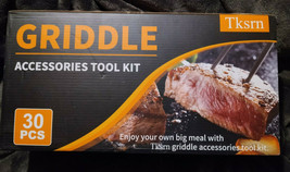 Tksrn Griddle Accessories Kit, 30 Pcs Flat Top Grill Tools Set for BBQ NEW - £28.38 GBP