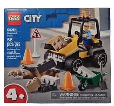 LEGO City Roadwork Truck 60284 Building Kit (58 Pieces) - £11.72 GBP