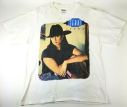 Terri Clark 1996 Concert Tour Shirt Large Vtg Single Stitch Hanes Heavyweight  - $28.53