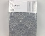 Ikea LOPPÖRT LOPPORT Room Darkening Curtains 57x98&quot; 1 Pair Stripe/Gray New - $132.65