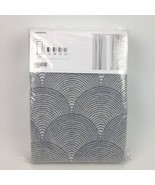 Ikea LOPPÖRT LOPPORT Room Darkening Curtains 57x98&quot; 1 Pair Stripe/Gray New - £106.29 GBP