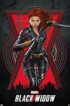 MARVEL COMICS BLACK WIDOW POSTER NEW 22.375 X34 The Avengers - $14.85