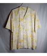 Tommy Bahama Shirt  Men&#39;s  XXL Silk Hawaiian Tropical Button Down Short ... - $31.68