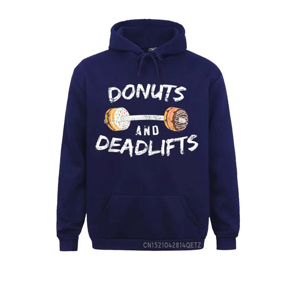 Donuts And Deadlifts Gift Funny Doughnut Workout Sweats s Autumn Customized Hood - £137.17 GBP