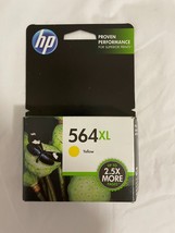 Genuine HP Ink Cartridge 564 Yellow Malaysia EXPIRED MAR 2015 - e494 - $65.60 MXN