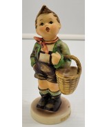 *R) Vintage Goebel M.I. Hummel Village Boy Figurine West Germany - £11.60 GBP