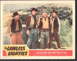 Lawless Eighties #5 Lobby Card 11x14 Buster Crabbe John Smith - £23.90 GBP