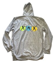 Alexander Ostrovsky Academy Hoodie Tennis Gray Pullover Sweatshirt Adult L image 4