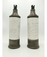 RARE Large Mid-Century Modern BITOSSI for BERGBOMS Pottery Table lamps 60s - $600.00