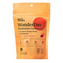 3/27 Plant People, WonderDay®, Mushroom Gummies, Wild Raspberry, 60 Gummies - $28.70