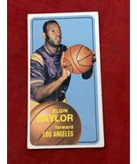 1970 - 1971 Topps ELGIN BAYLOR Los Angeles Lakers #65 Tallboy Basketball... - £7.80 GBP