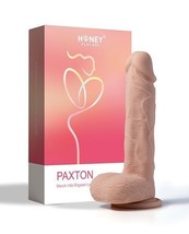 Paxton App Control 8.5 Inch Realistic Vibrating Dildo Vibrator - £58.12 GBP