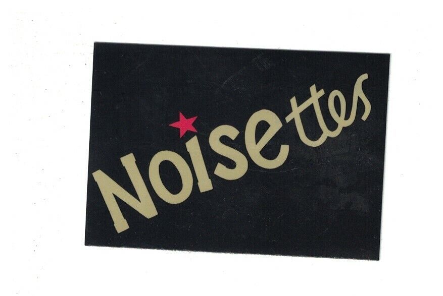 Noisettes London Indie Rock pop punk band Vinyl Sticker 3&quot; x 2&quot; - $1.99