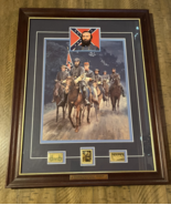 Mort Künstler Civil War Print Signed L/E, USPS Stamps General Stonewall Jackson - $94.02