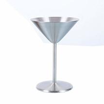 220ml Volume Cocktail Cup 304 Stainless Steel Wine Glass Tumbler Drinking Liquor - £12.72 GBP
