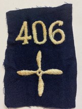 WWI, U.S. ARMY, AIR SERVICE, 406th AERO CONSTRUCTION SQUADRON, PATCH, OR... - €21,26 EUR
