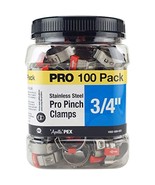 Apollo Valves PXPRO34100JR Pinch Clamp, Stainless Steel - $1,131.17 MXN