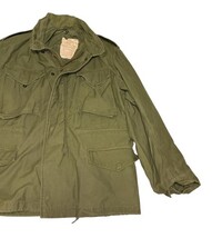 Vintage U.S. Army M-65 Field Jacket OG-107 Cold Weather Medium Regular 1970s image 5