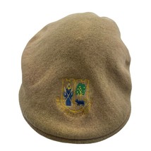 Rare Kangol Old Course At St Andrews Wool 504 Flat Ivy Golf Cap Hat Beige Xl Vtg - $30.00