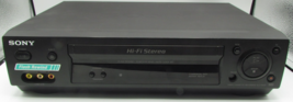 Sony Video Cassette Recorder Model SLV-N500 READ for Repair or Parts Only - $12.99