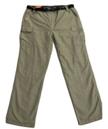 American Outdoorsman Fleece Lined Cargo Pants Nylon Beige Bedrock Mens 3... - £27.29 GBP