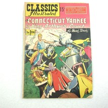 Vintage Classics Illustrated Comic #24 Connecticut Yankee in King Arthur&#39;s Court - £15.89 GBP