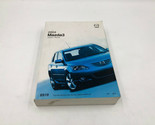 2004 Mazda 3 Owners Manual OEM K03B02007 - $17.32