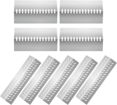 Grill Heat Plates And Flame Tamers 9-Pack Stainless Steel for Bull Brahma BBQ - £85.20 GBP
