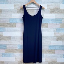 Joseph Ribkoff Stretchy Tank Dress Black Scoop Neck Sleeveless Casual Womens 10 - £53.36 GBP