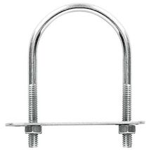 Hardware Essentials 320832 Steel Zinc U-Bolt Round Saddle 1/4" x 1-3/4" ... - $11.23