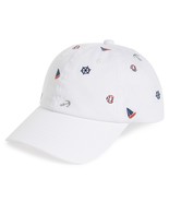 Club Room Men&#39;s Nautical Embroidered Baseball Hat White-O/S - $27.39 CAD